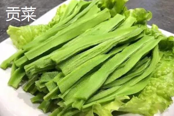 贡菜是什么菜，因清乾隆年间曾进贡朝廷而得名